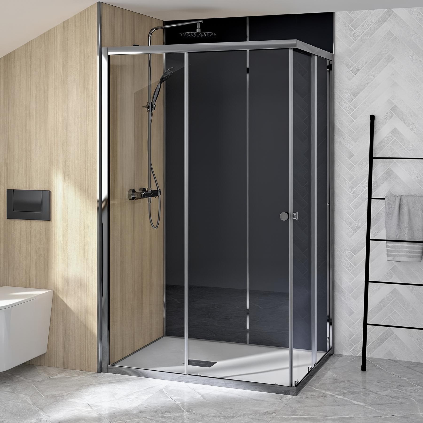 Porte de douche Kinedo SUPRA droite (à coupler avec porte gauche) L 1,20 m