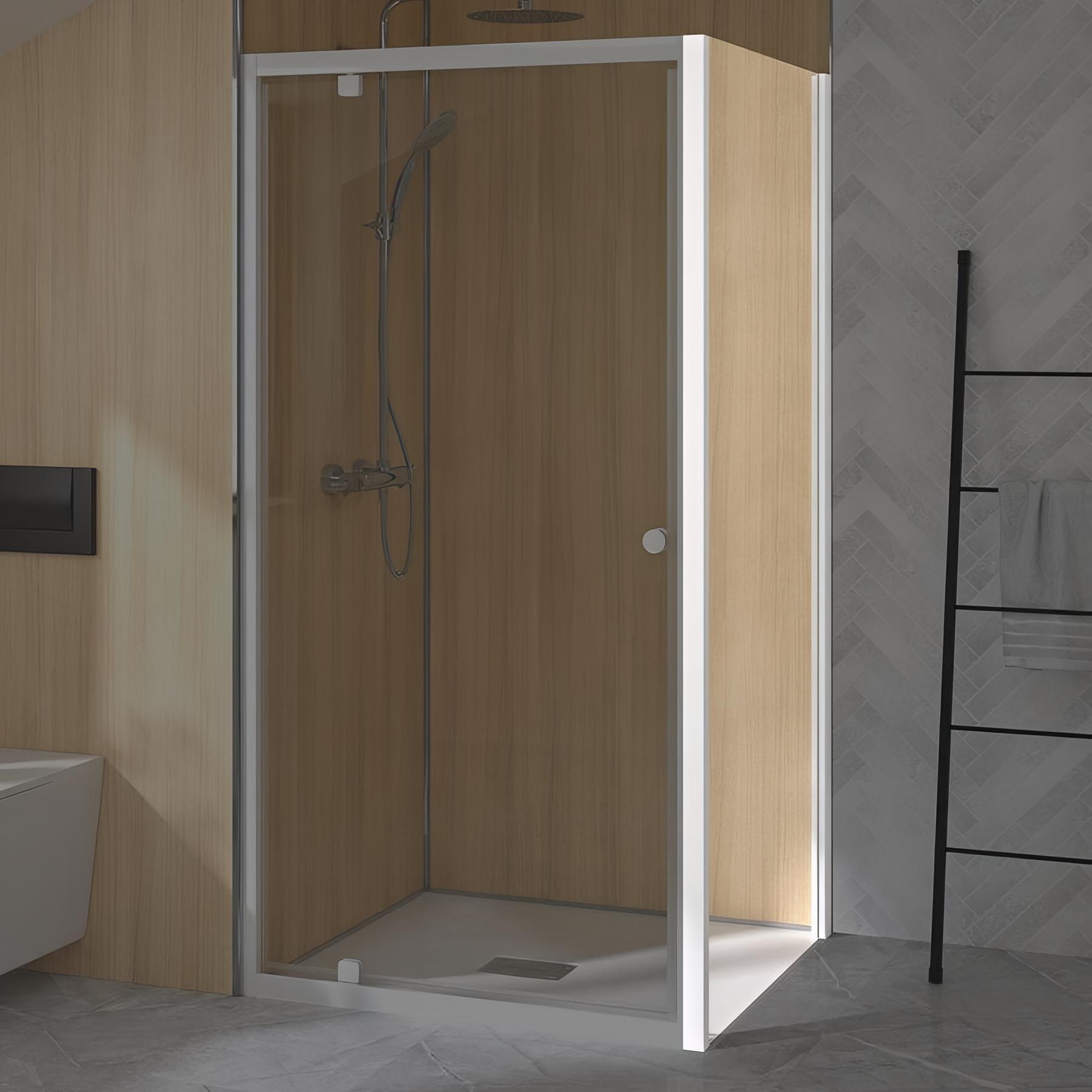 Paroi fixe Kinedo SUPRA (à coupler avec porte SUPRA) L 90cm H 1,90 m blanc