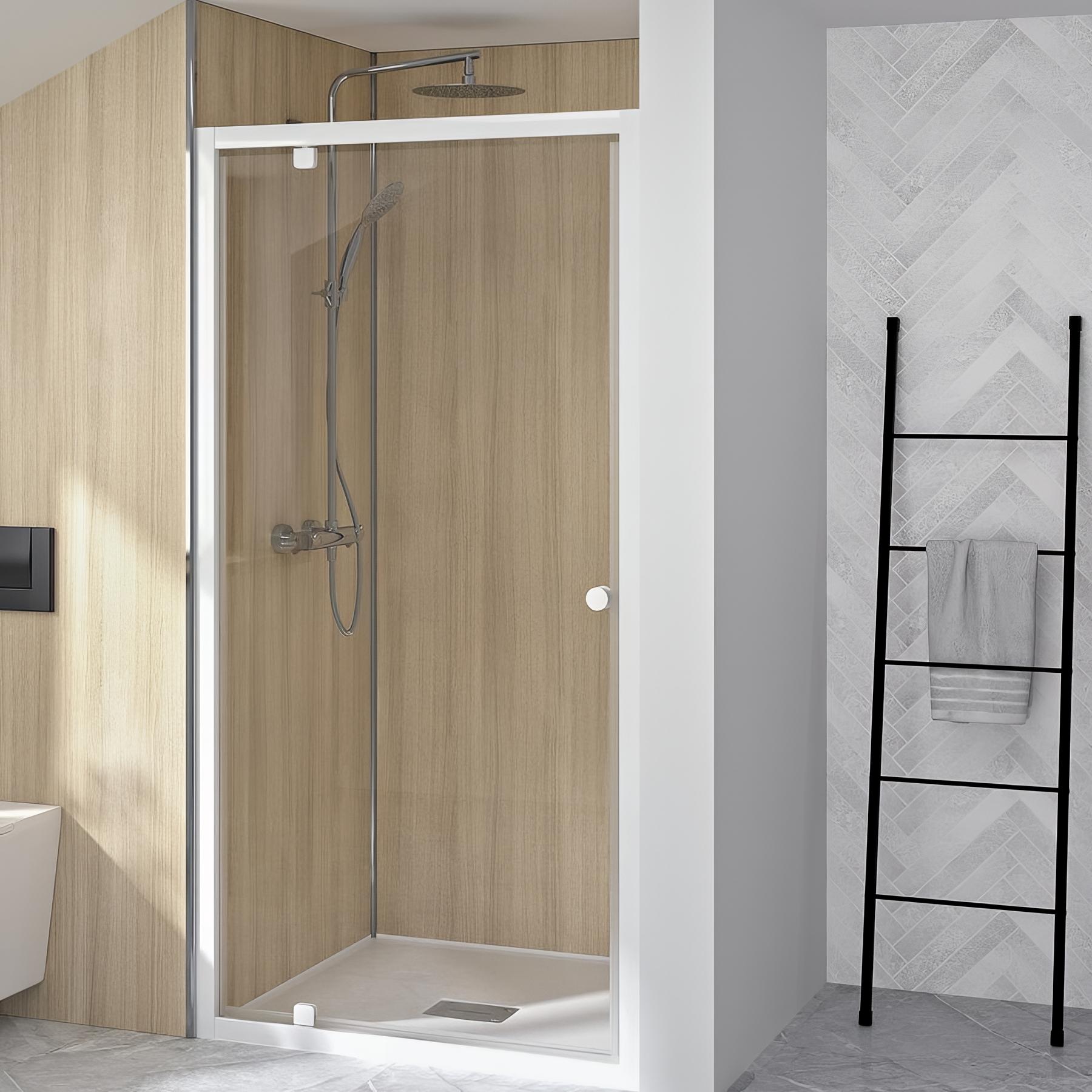 Porte de douche Kinedo SUPRA L 70cm H 1,90 m blanc