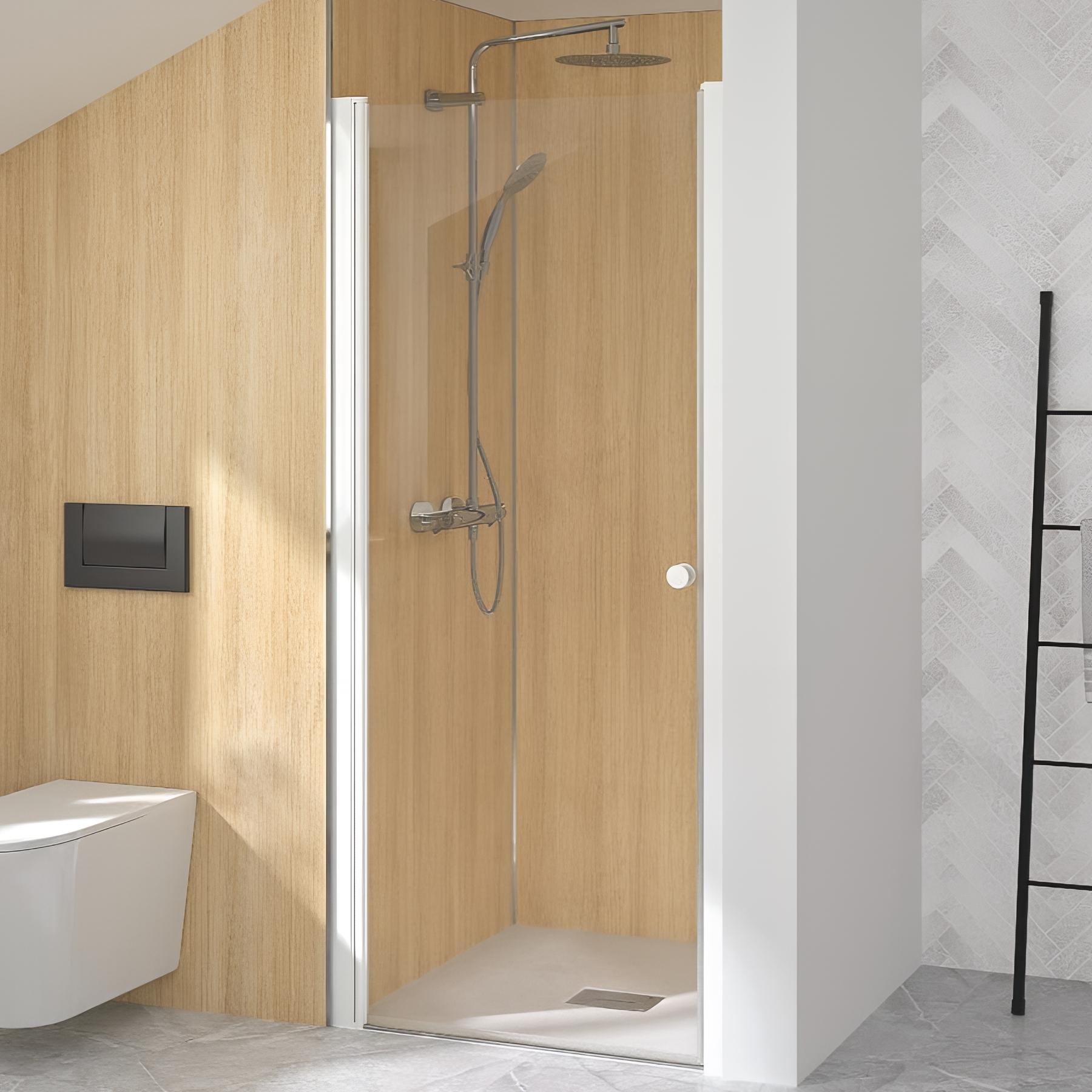 Paroi Supra Porte pivotante (extérieur) sans seuiL 1,00 m blanc