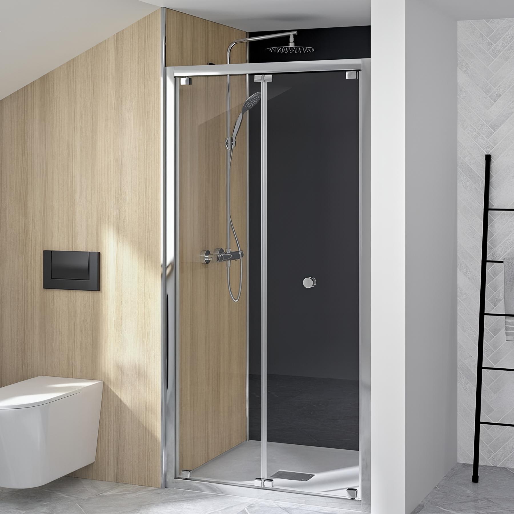 Porte de douche pliante Kinedo SUPRA L 80cm