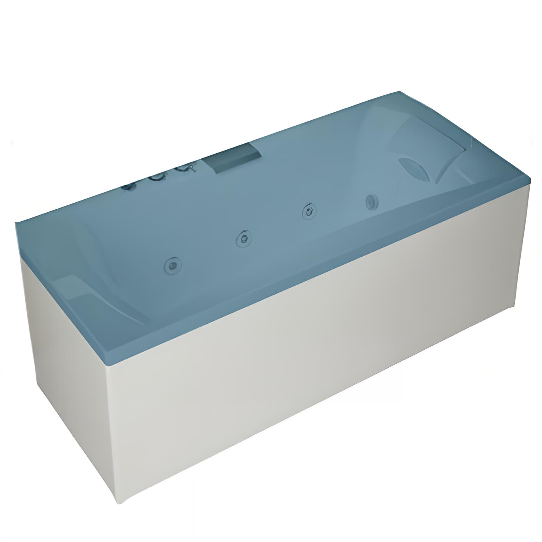 Vidage mélangeur court noir mat pour baignoires KINEDO (permets le remplissage en eau et vidage tout en 1)